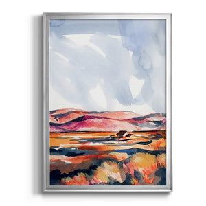 Chromatic Landscapes I Premium Framed Print - Ready to Hang
