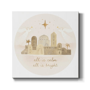 Away in a Manger Collection C-Premium Gallery Wrapped Canvas - Ready to Hang