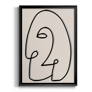 Face It II Premium Framed Print - Ready to Hang