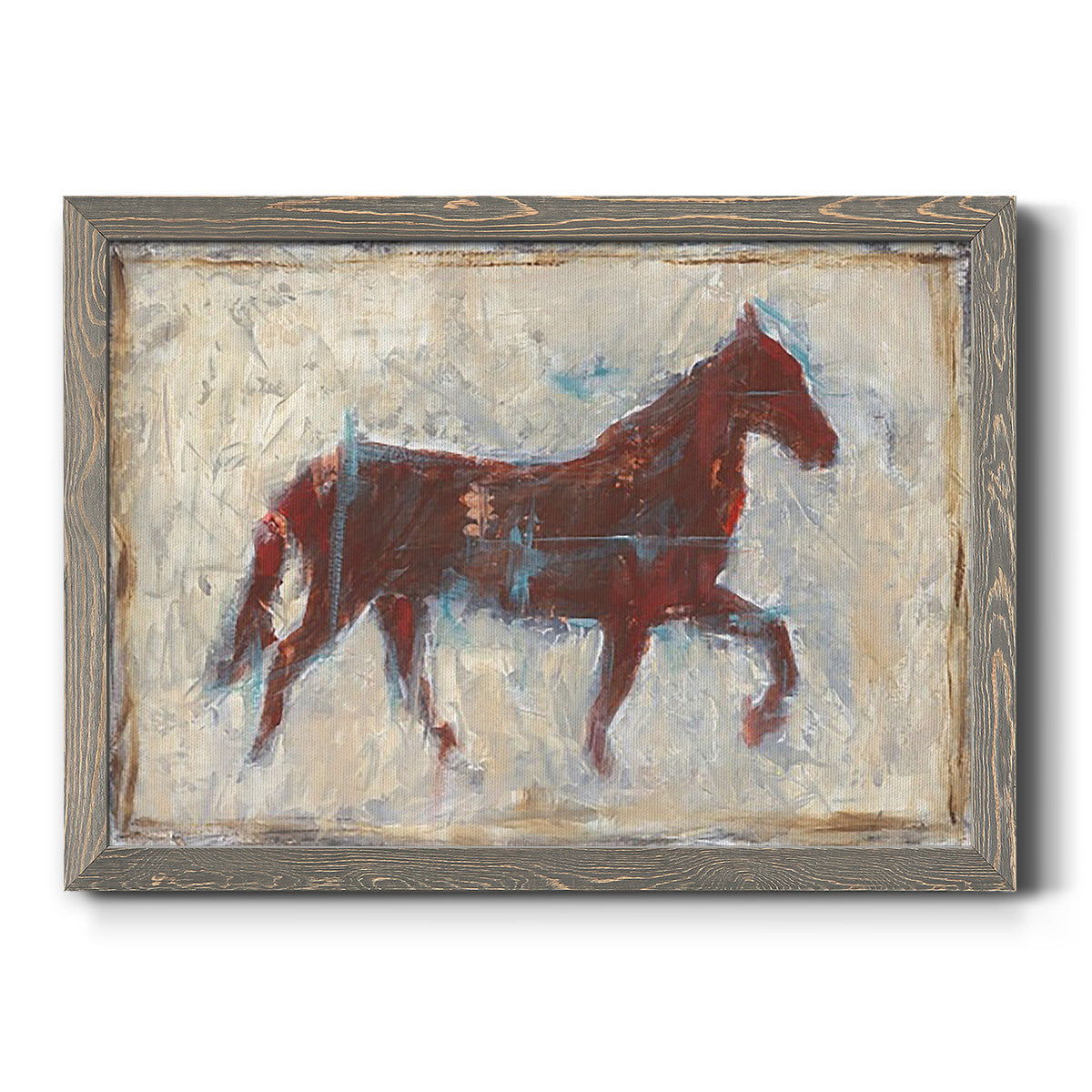 Iron Equine II-Premium Framed Canvas - Ready to Hang