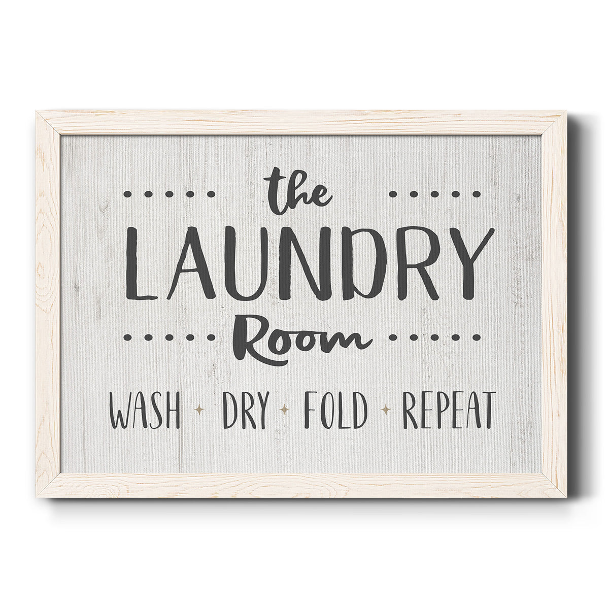 The Laundry Room-Premium Framed Canvas - Ready to Hang