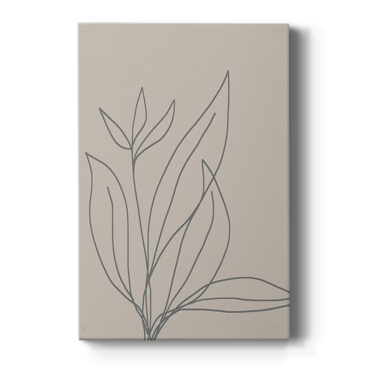 Neutral Lines I Premium Gallery Wrapped Canvas - Ready to Hang