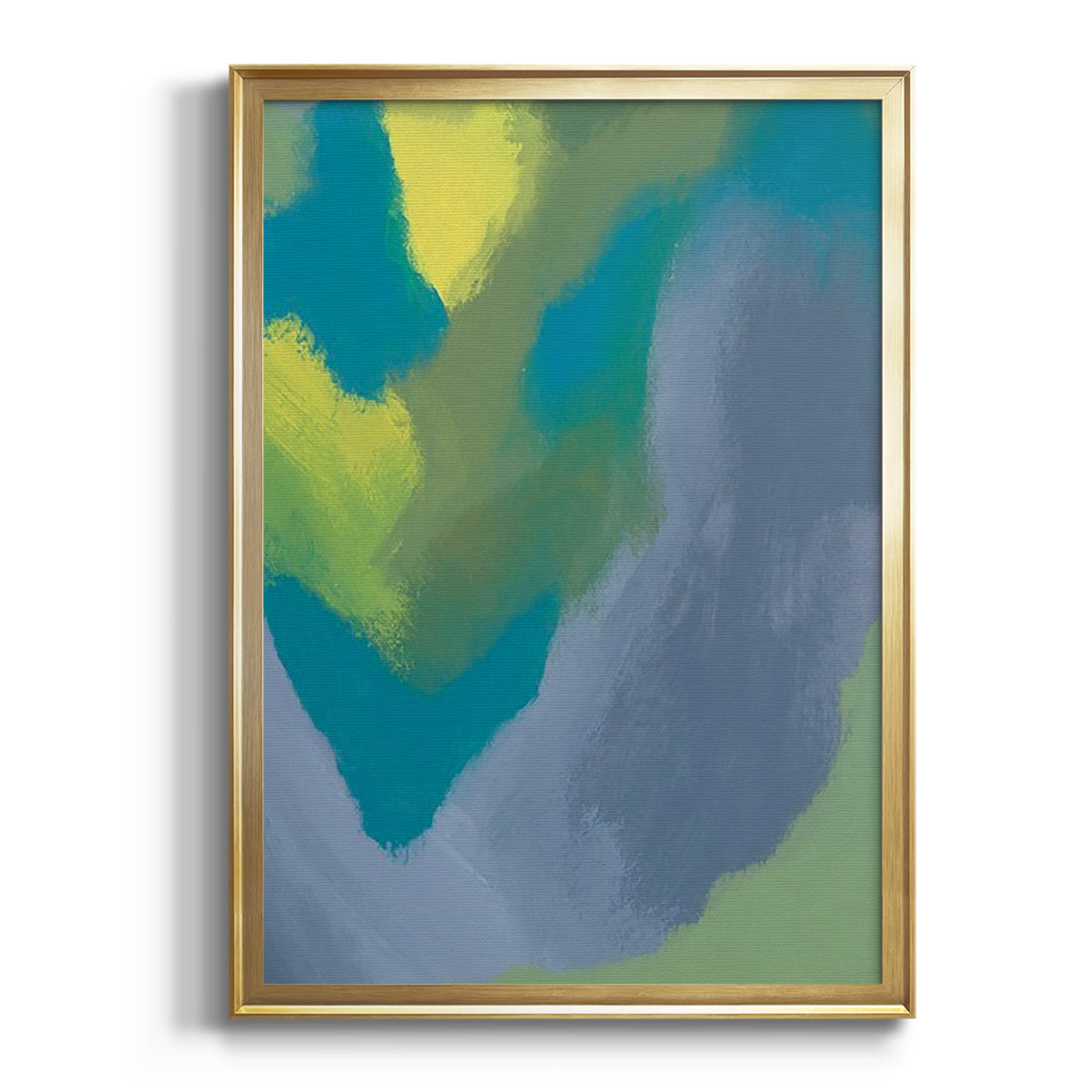 Soft Half Shell I - Modern Framed Canvas Print