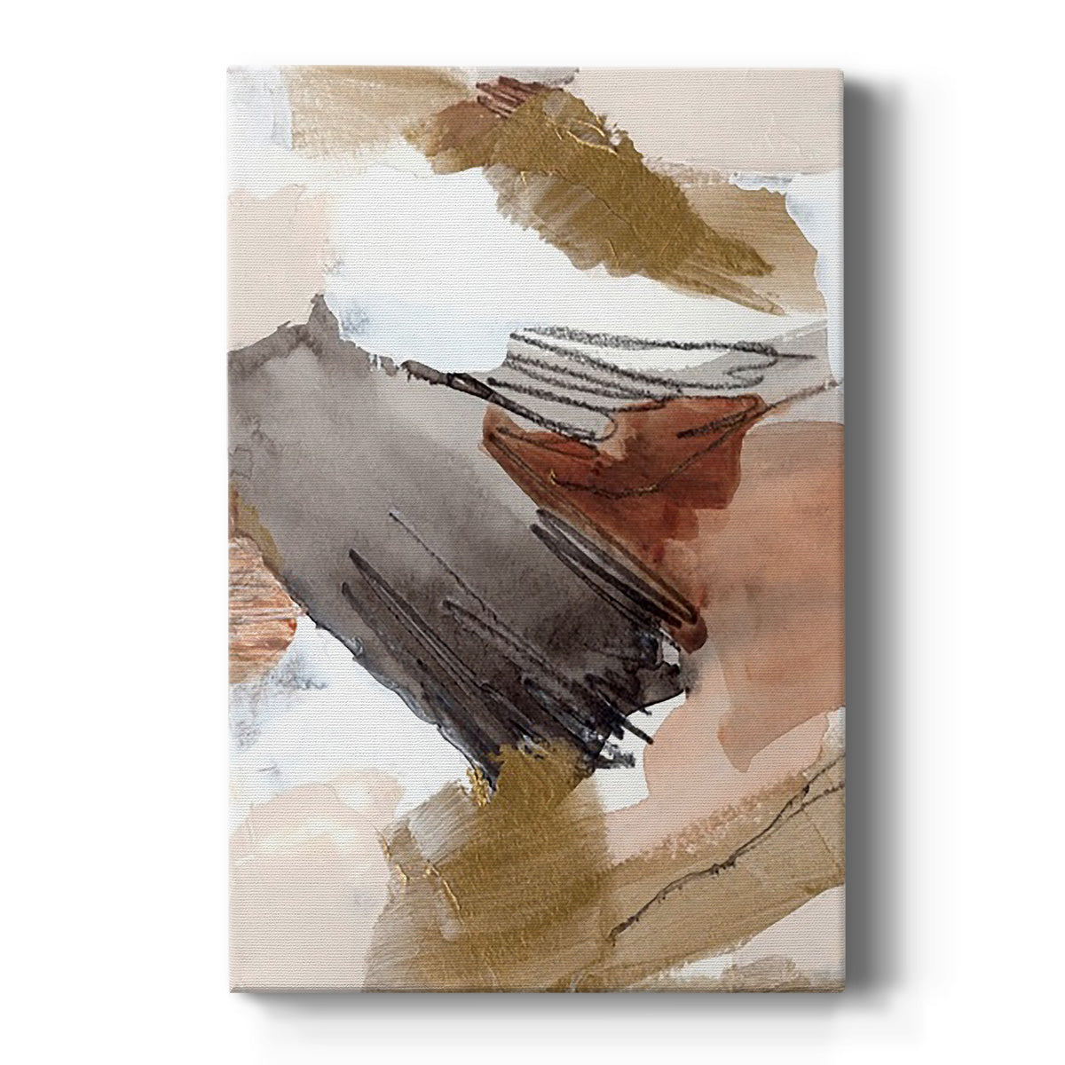 Antique Gold III - Canvas Art Print