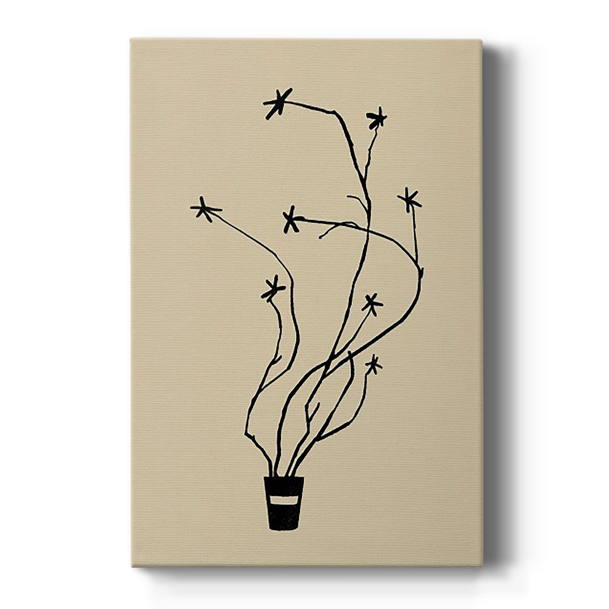 Spring Sprig Vase I - Canvas Art Print