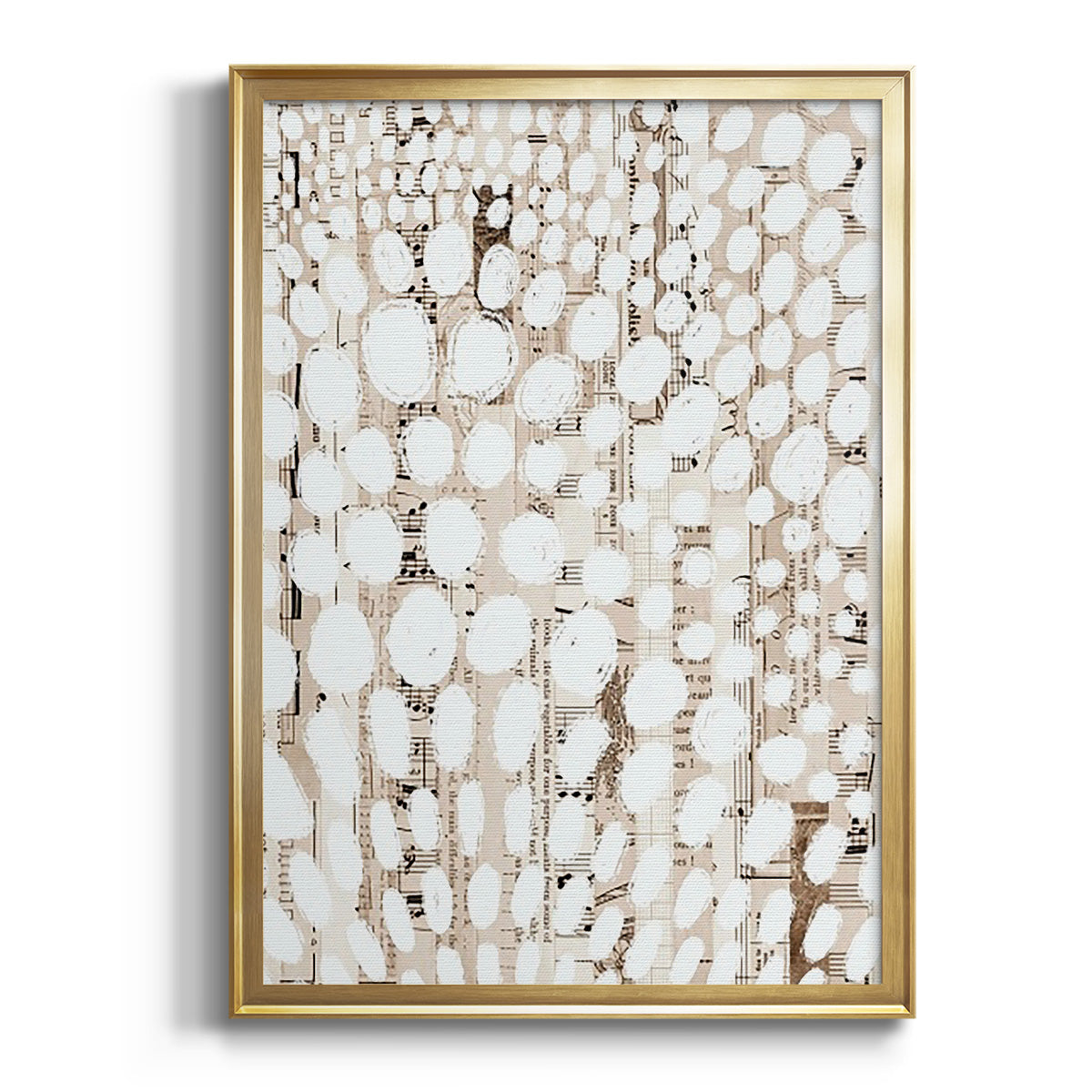 Vintage Pattern I Premium Framed Print - Ready to Hang