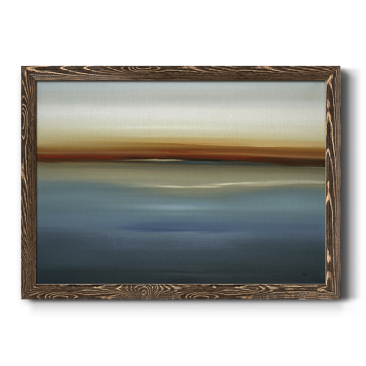 Beside the Blue II-Premium Framed Canvas - Ready to Hang