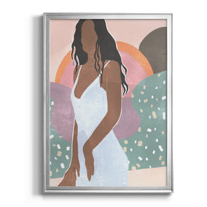 Curly Lady I Premium Framed Print - Ready to Hang