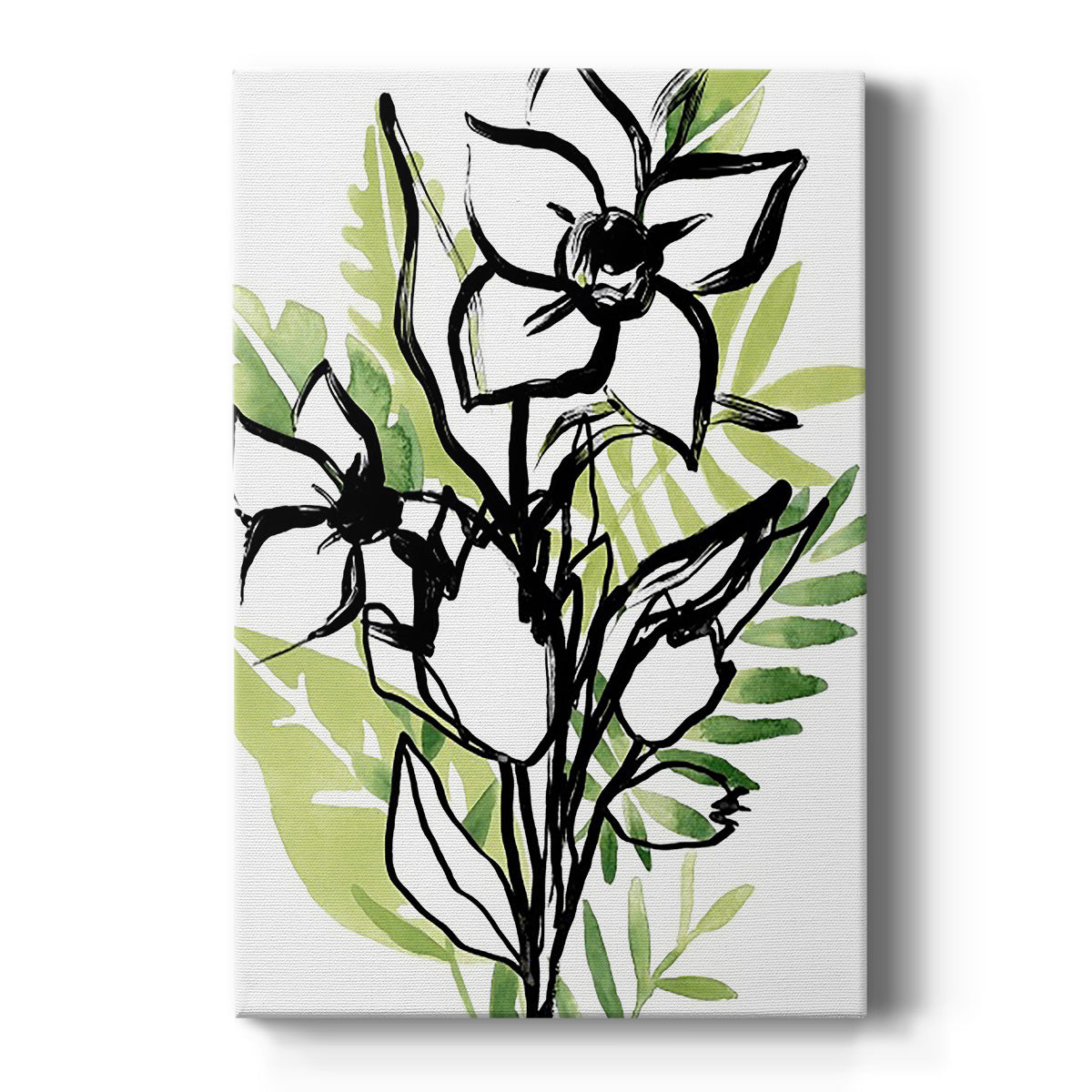 Tropical Sketchbook III Premium Gallery Wrapped Canvas - Ready to Hang