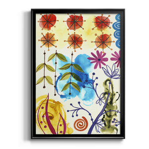 Flower Power II Premium Framed Print - Ready to Hang