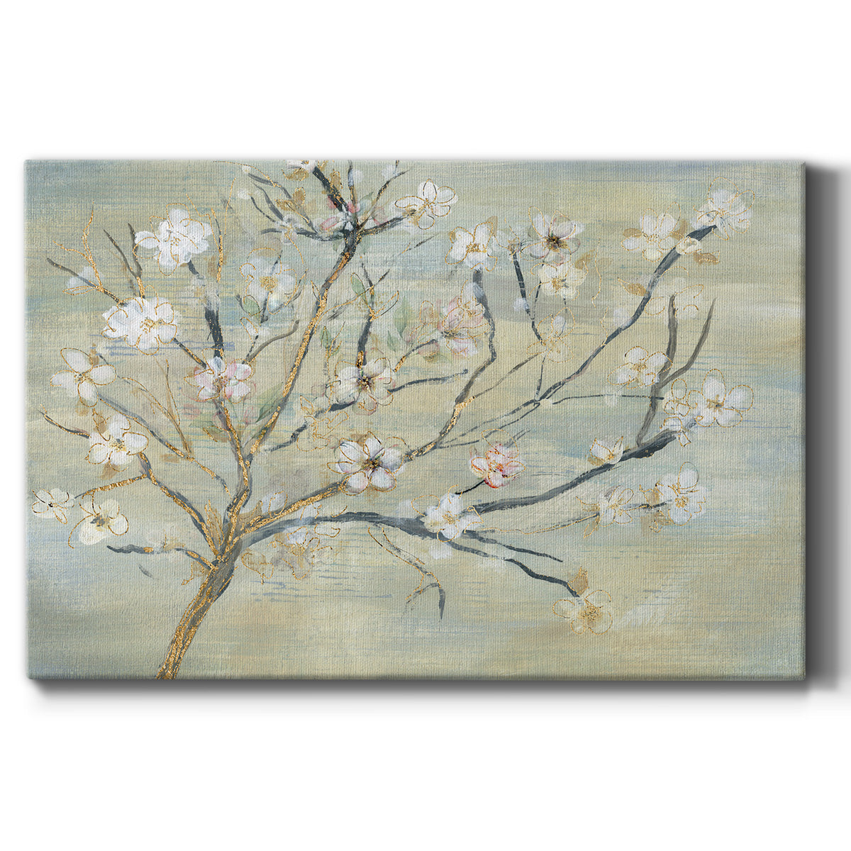 Blossoms & Spring Rain - Canvas Art Print