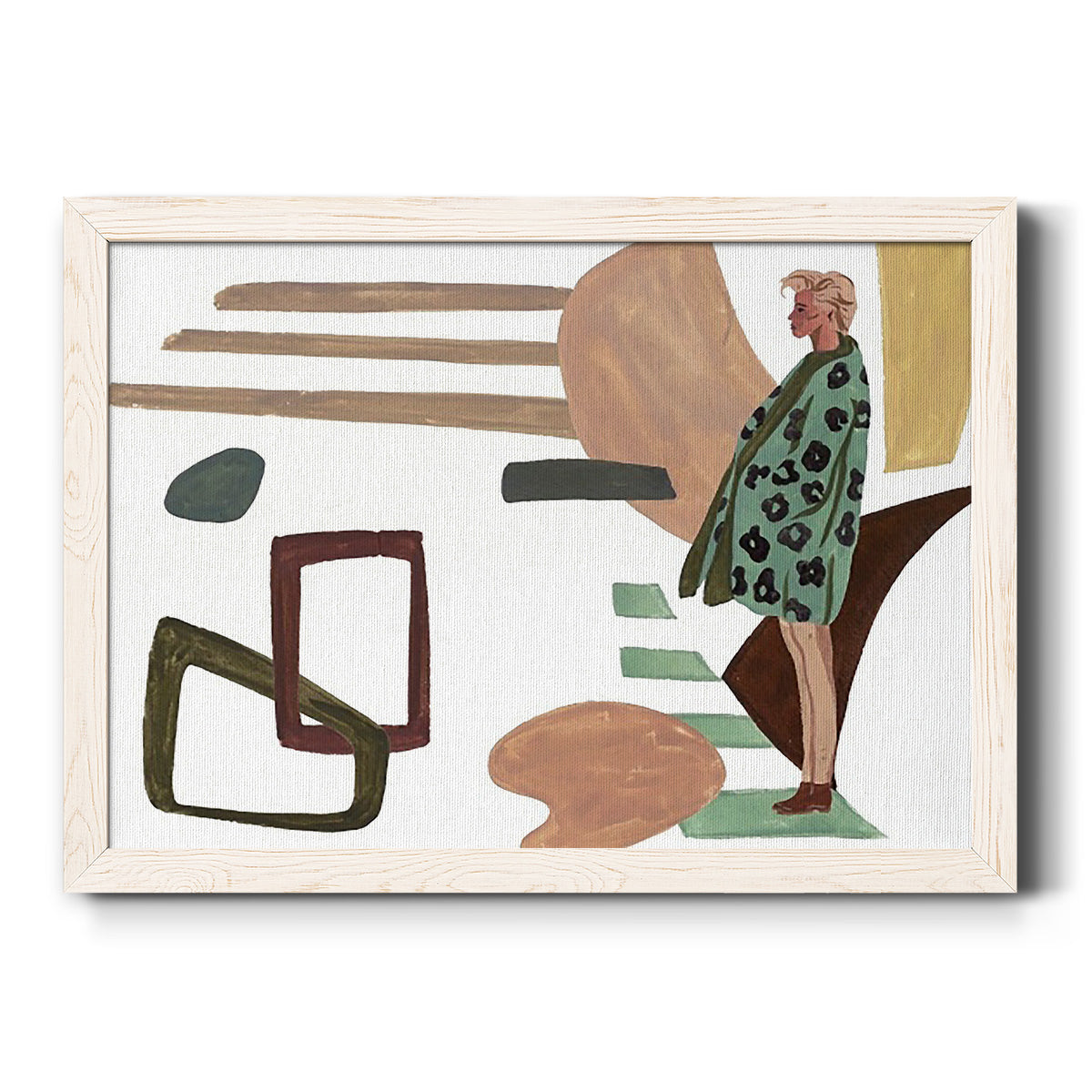 Vintage Vibes V-Premium Framed Canvas - Ready to Hang