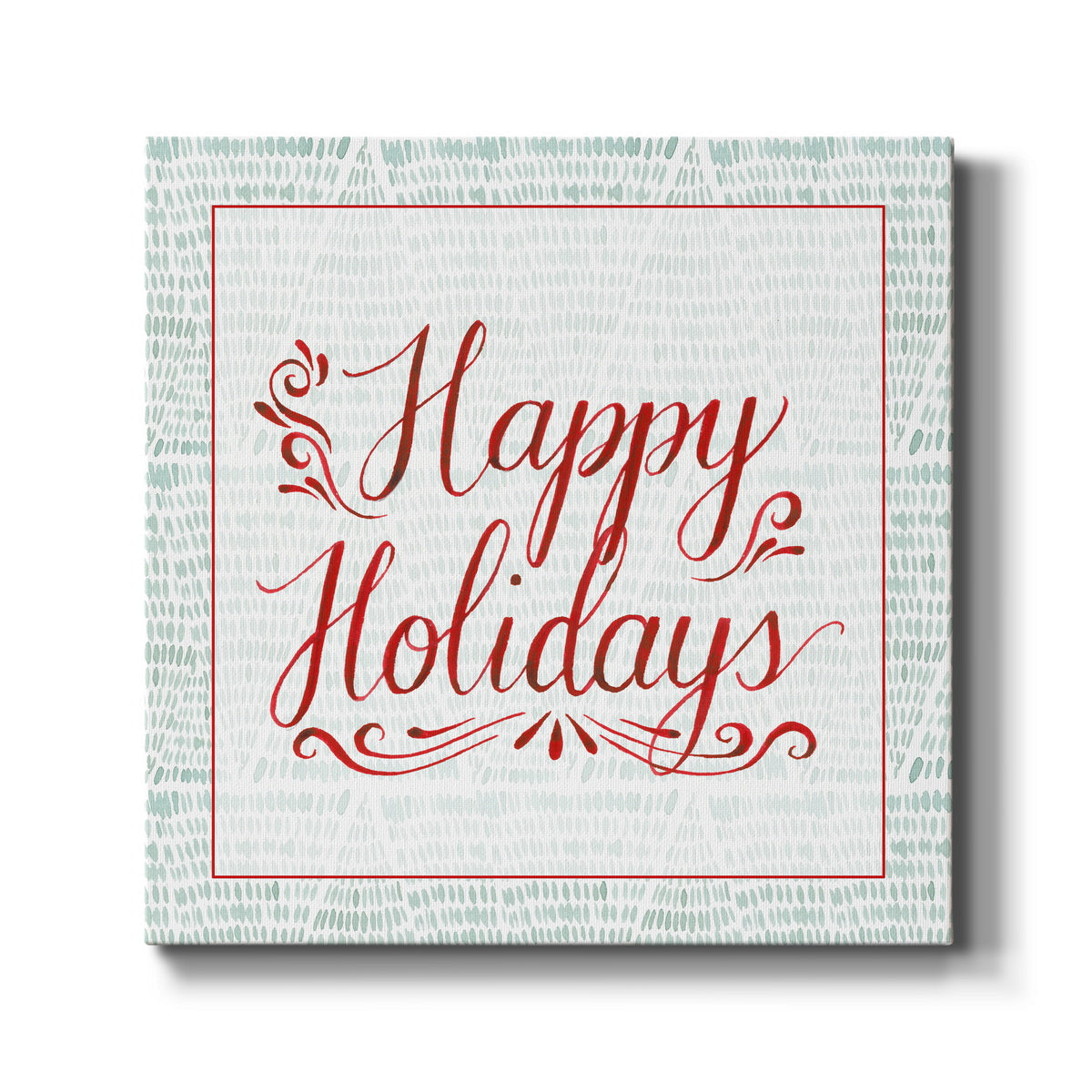 Christmas Tree Whimsy Collection A - Canvas Art Print