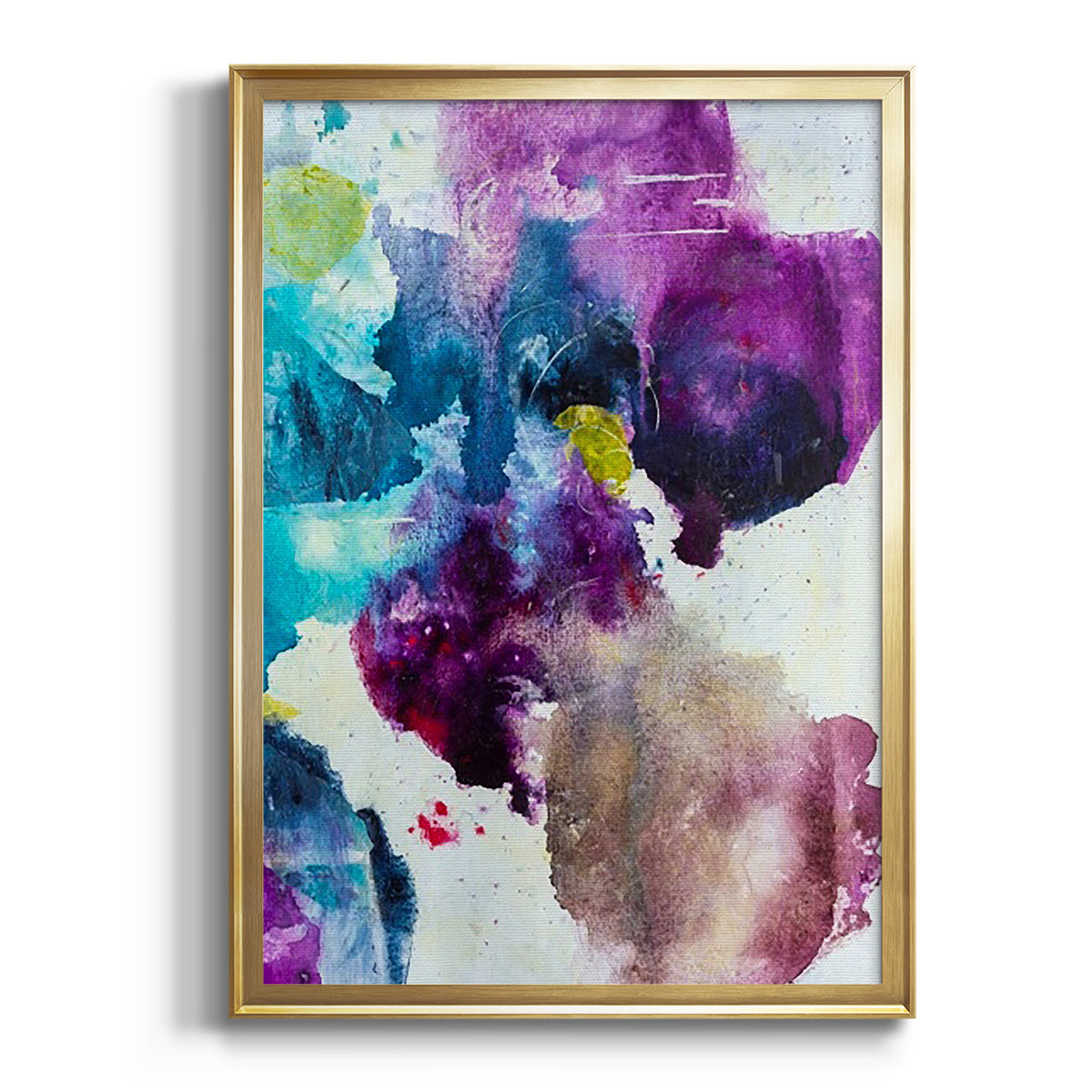 Soft Half Shell I - Modern Framed Canvas Print