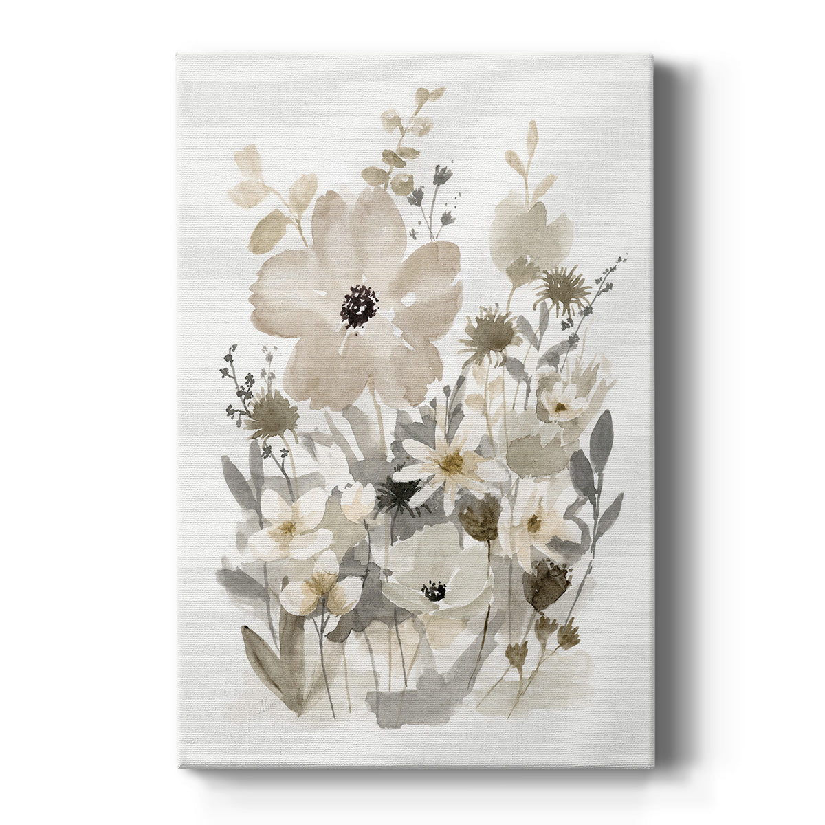 Neutral Nature I - Canvas Art Print