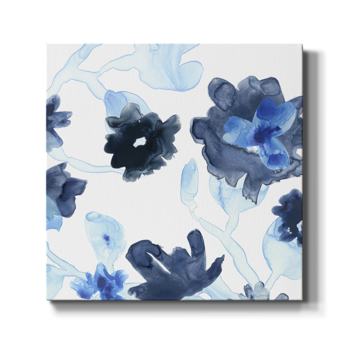 Blue Gossamer Garden III - Canvas Art Print
