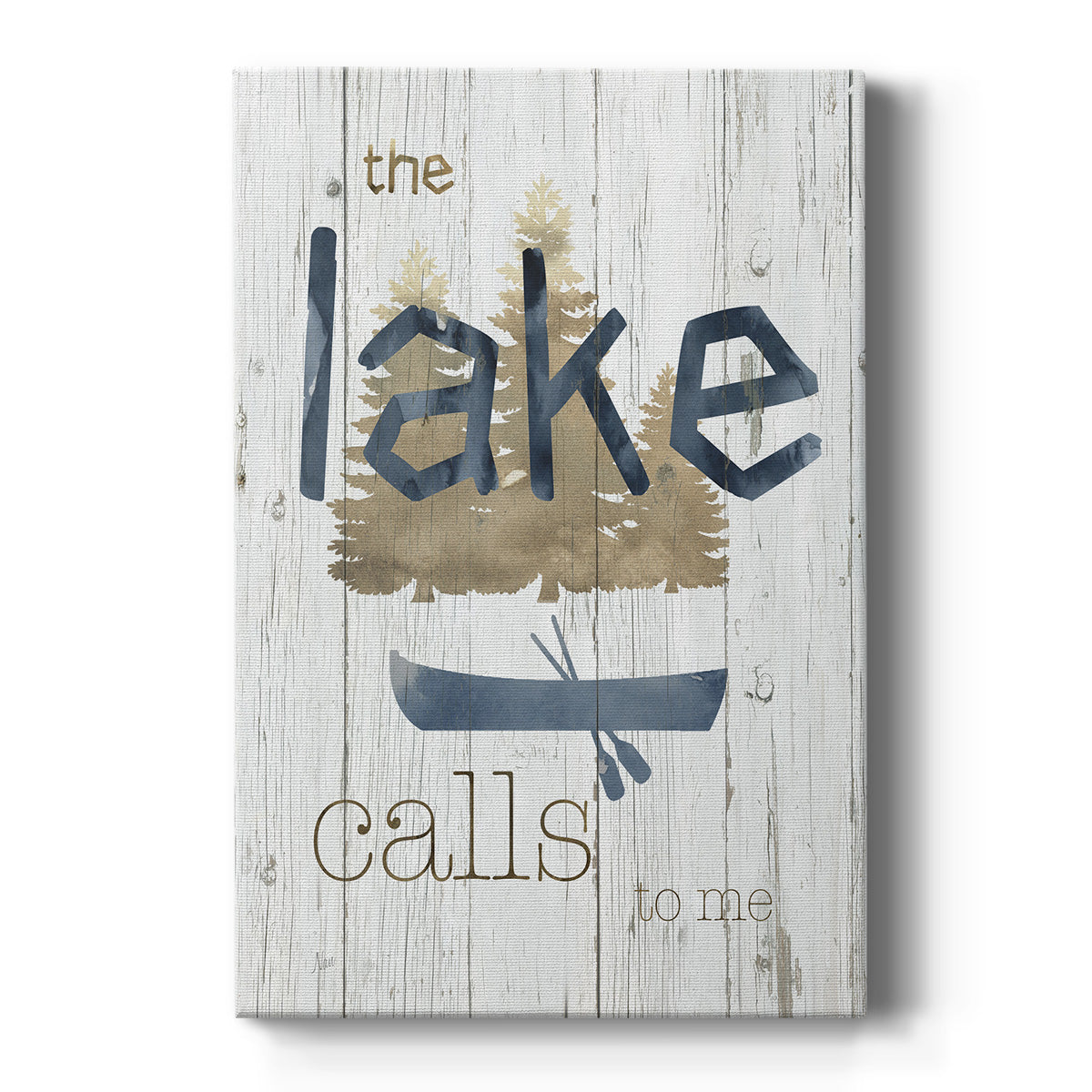 Lake Calls Me - Canvas Art Print