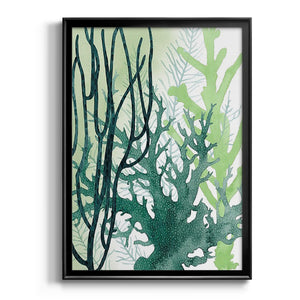 Textured Coral II Premium Framed Print - Ready to Hang