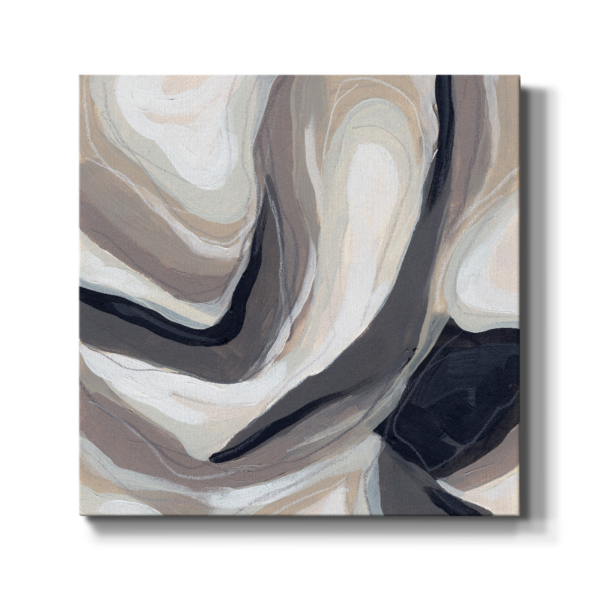 Stone Ripple III-Premium Gallery Wrapped Canvas - Ready to Hang