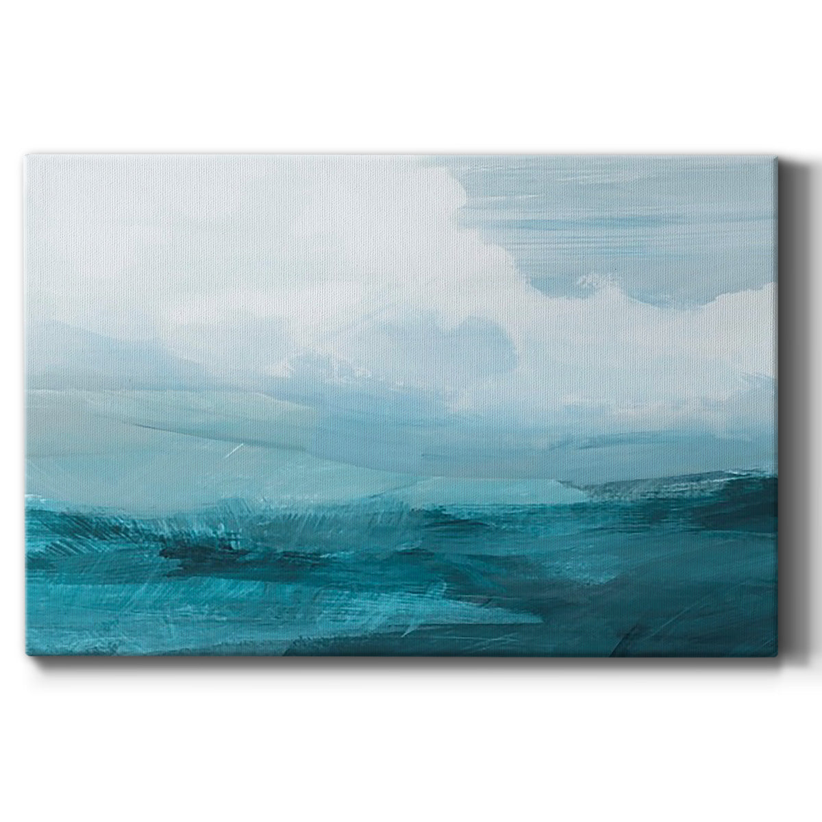 Azure Rising IV Premium Gallery Wrapped Canvas - Ready to Hang