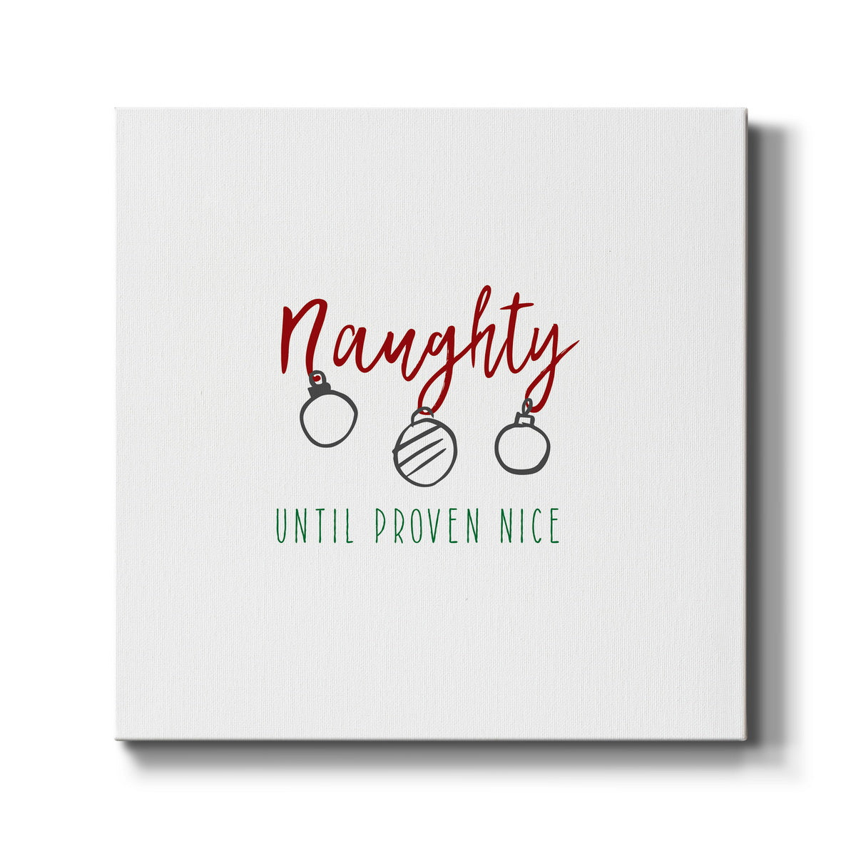 Naughty - Canvas Art Print