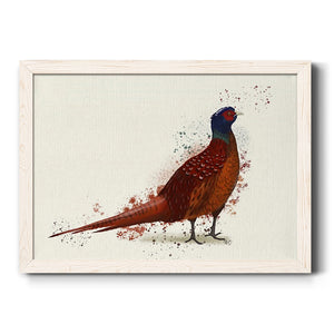 Pheasant Splash 4-Premium Framed Canvas - Ready to Hang