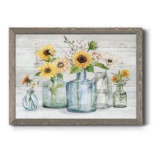 Sunflower Extravaganza-Premium Framed Canvas - Ready to Hang