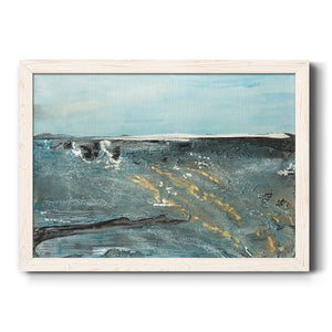 Flow of Love in Ocean II-Premium Framed Canvas - Ready to Hang