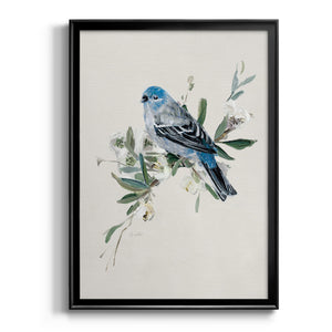 Bluebird Happy II Premium Framed Print - Ready to Hang