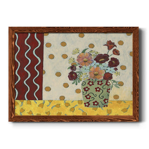 Flowerscape II-Premium Framed Canvas - Ready to Hang