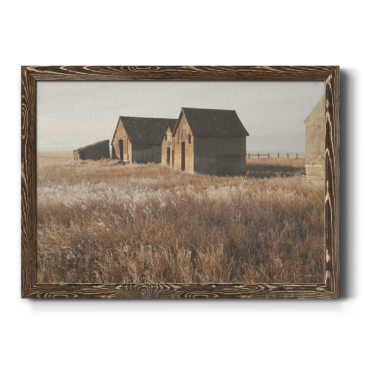 The Old Farm-Premium Framed Canvas - Ready to Hang