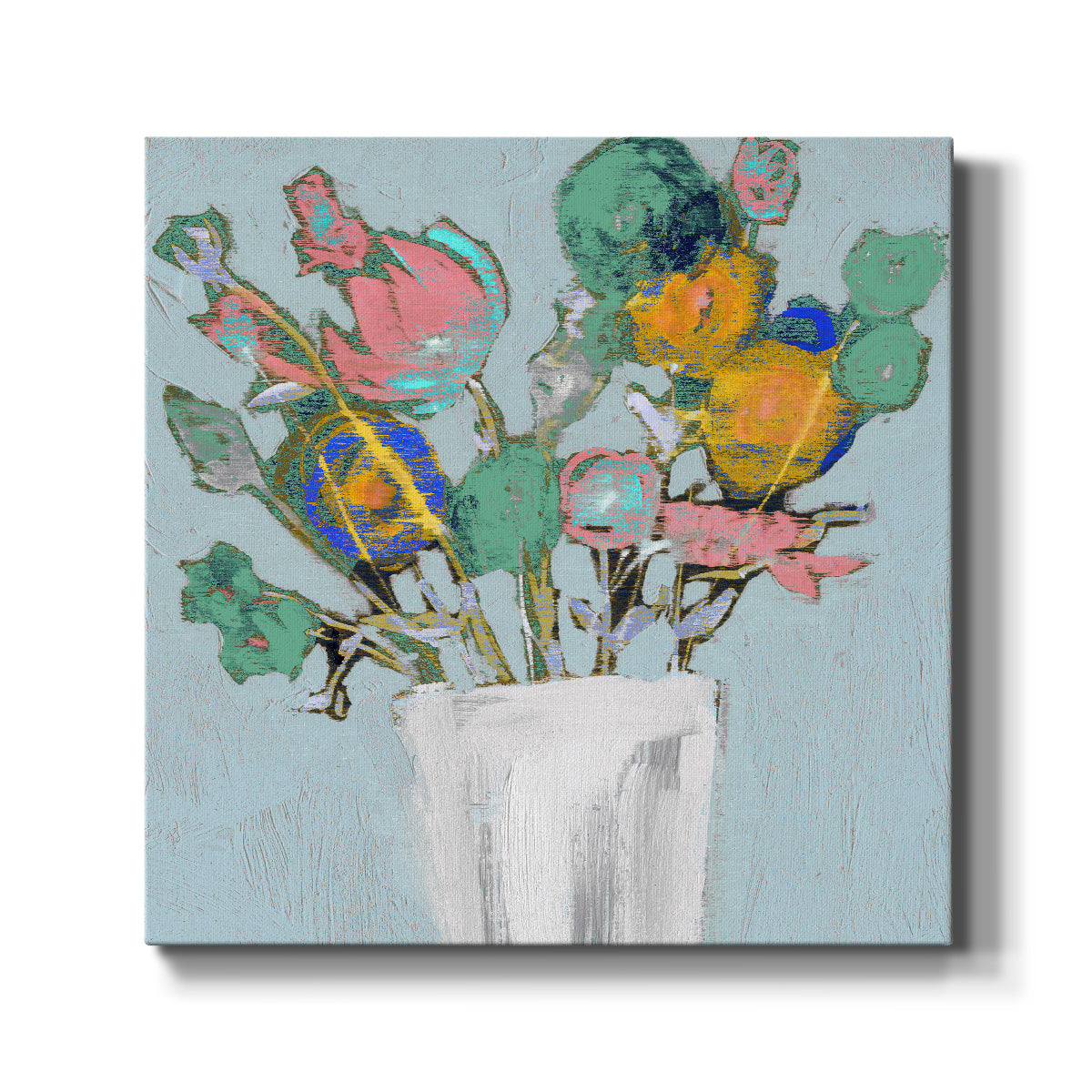 Fun Bouquet I-Premium Gallery Wrapped Canvas - Ready to Hang