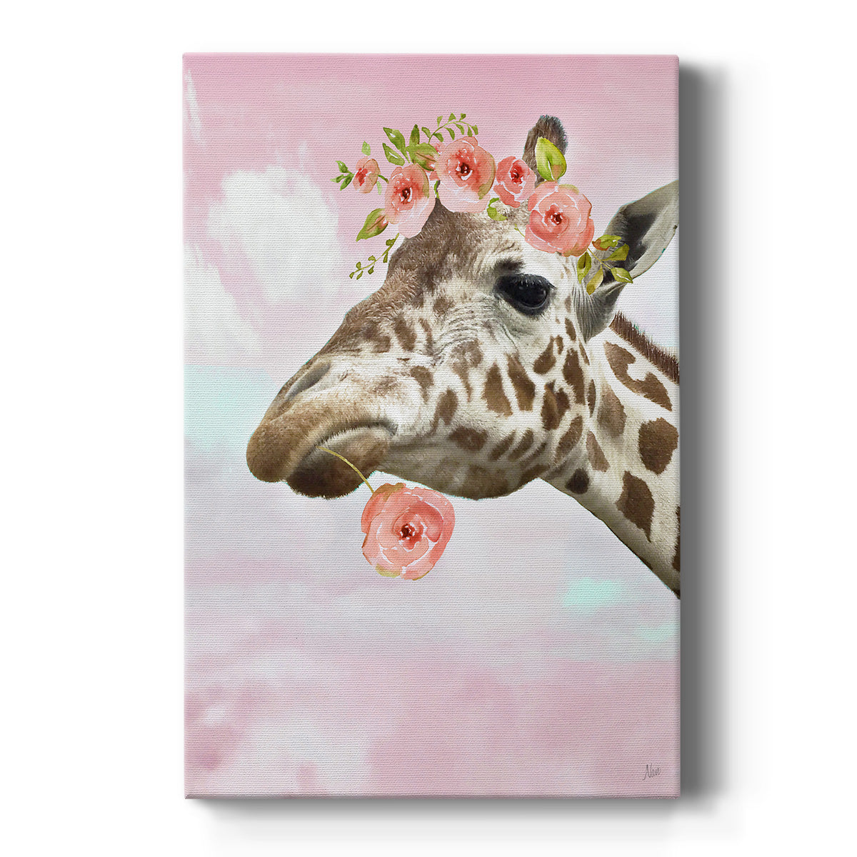 Floral Fun II Premium Gallery Wrapped Canvas - Ready to Hang