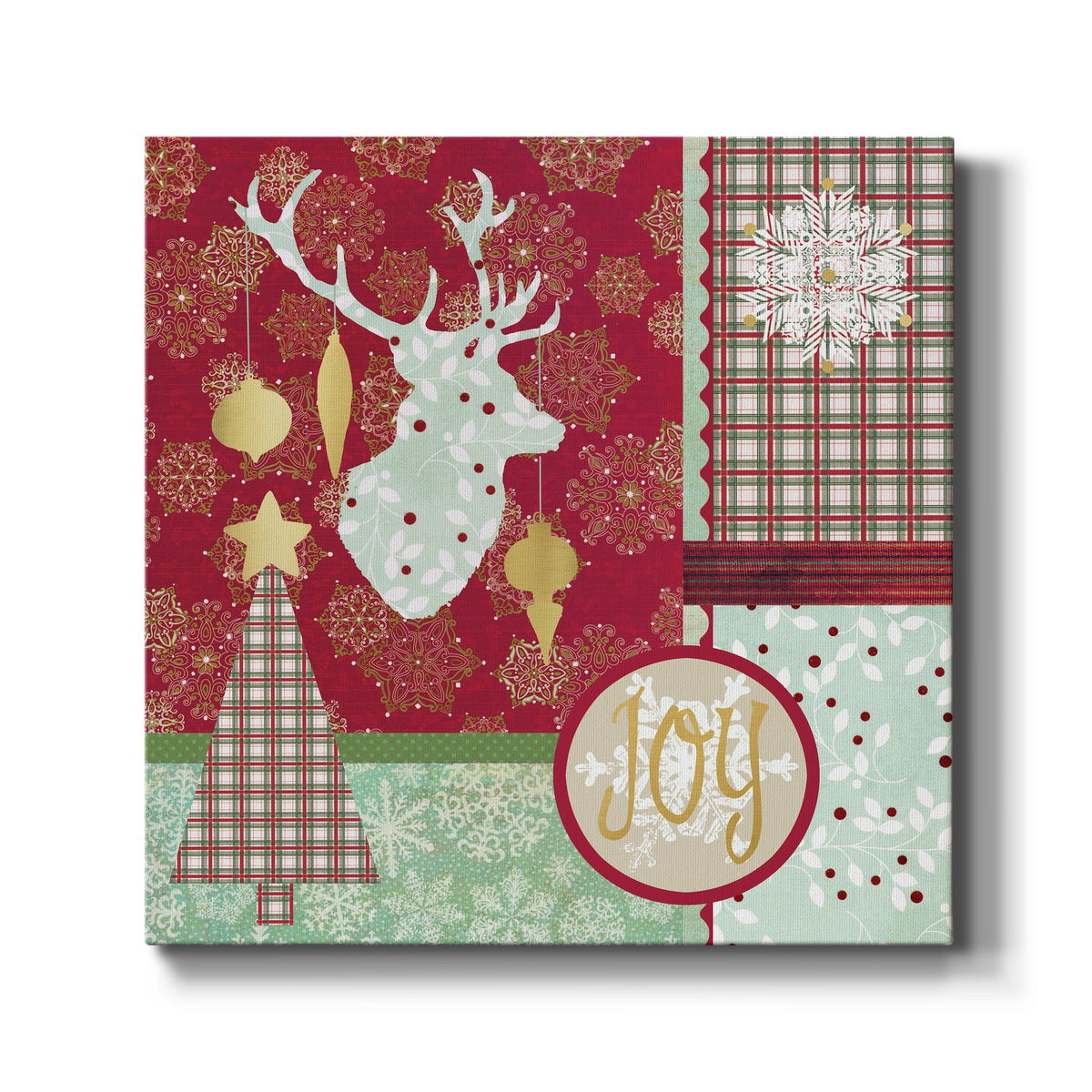 Christmas Pattern - Canvas Art Print