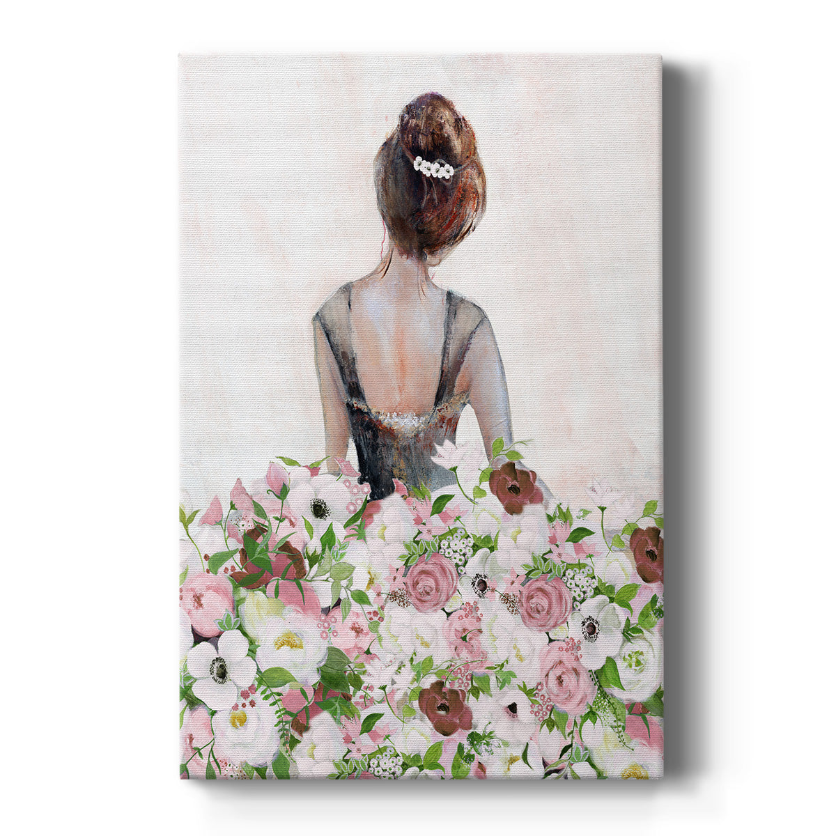 Beautiful Floral Contemplation I - Canvas Art Print