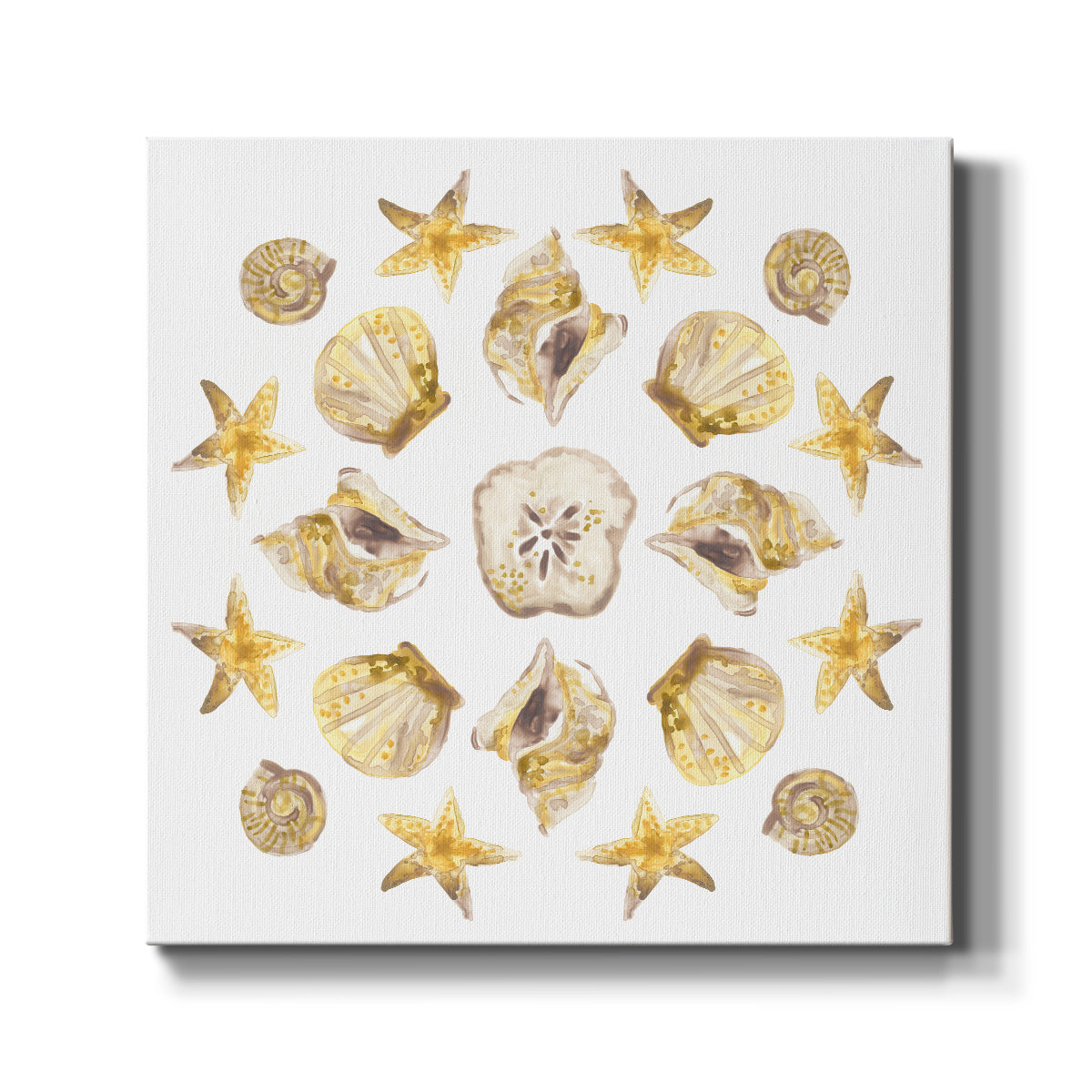 Seaside Kaleidoscope III - Canvas Art Print