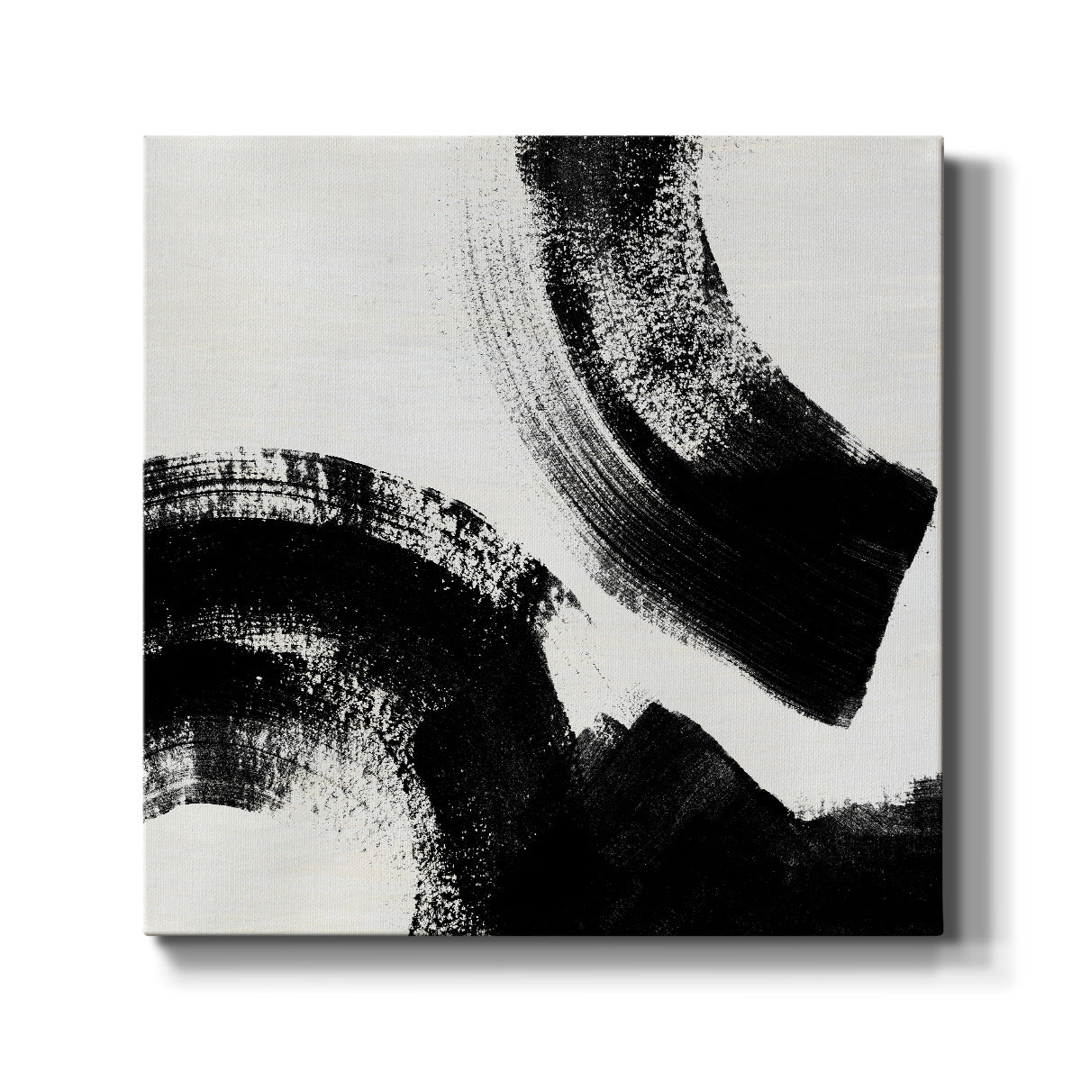 Block Brushwork VI-Premium Gallery Wrapped Canvas - Ready to Hang