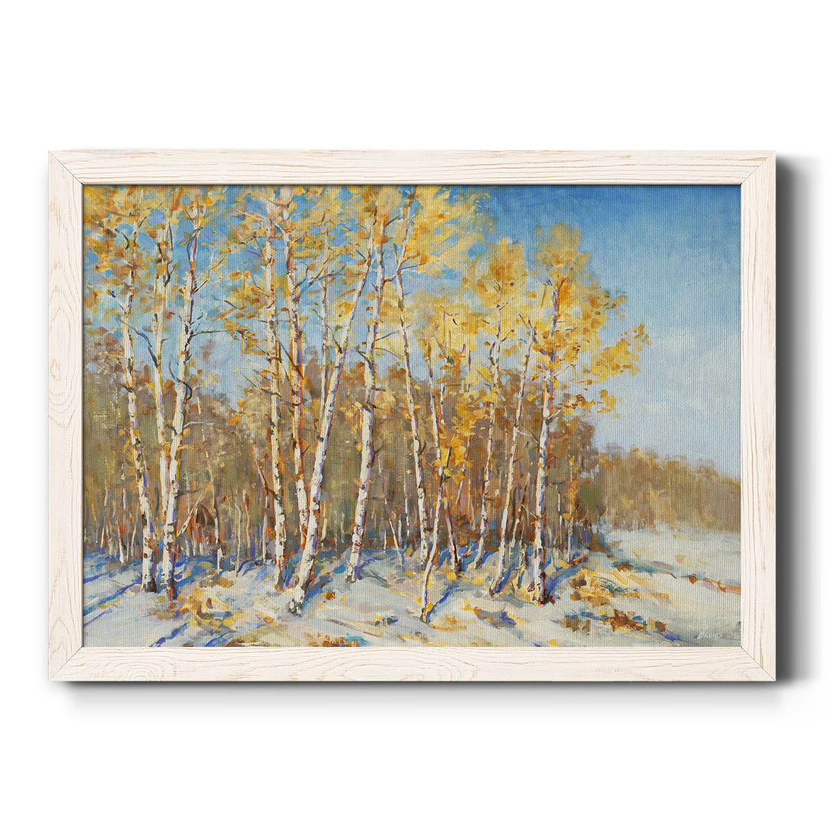 Autumn Trees-Premium Framed Canvas - Ready to Hang