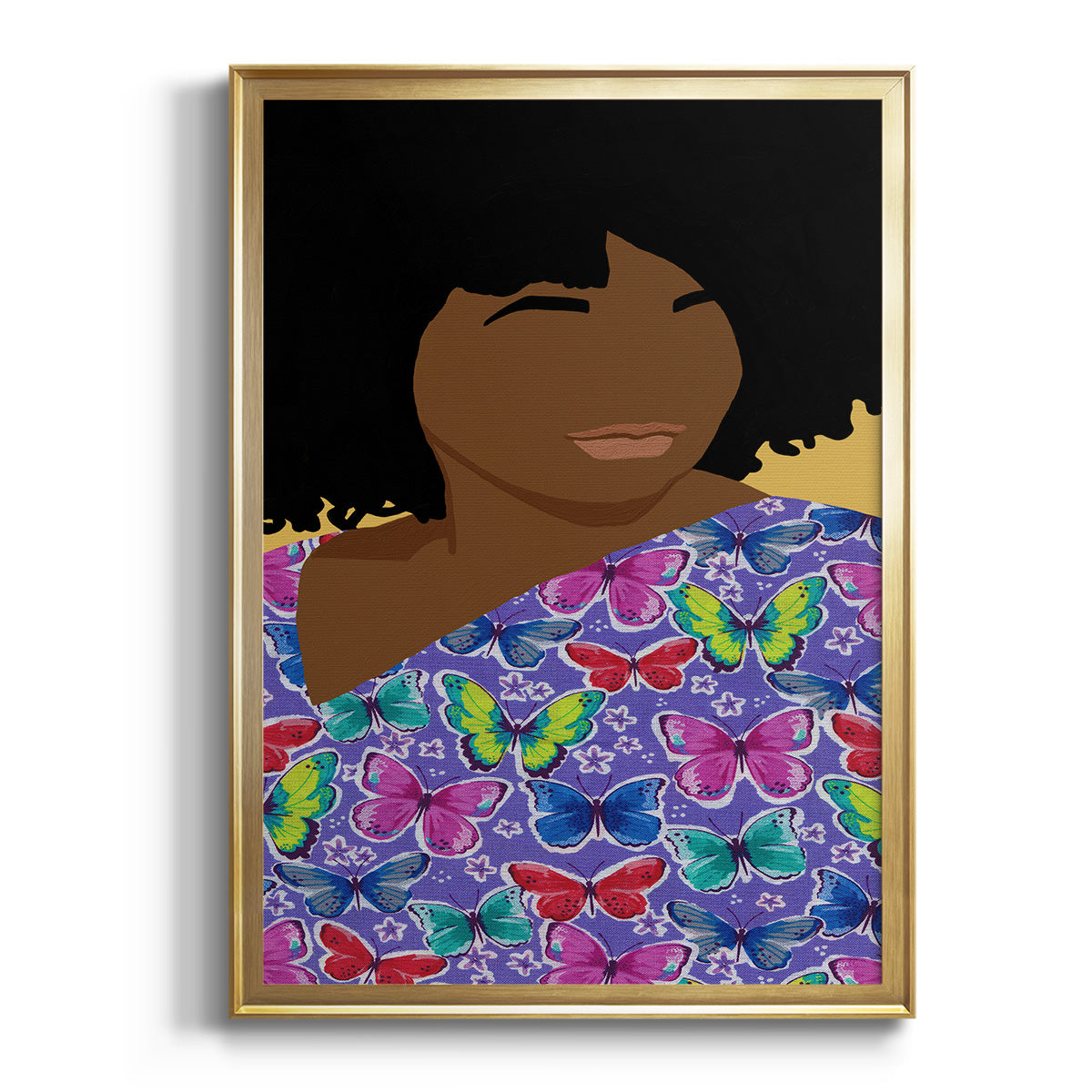 Sepia Botanical Journal I - Modern Framed Canvas Print