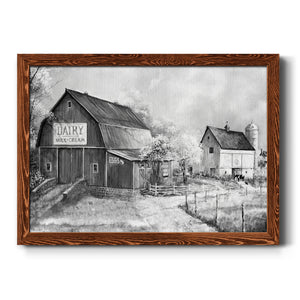 Day at the Farm-Premium Framed Canvas - Ready to Hang