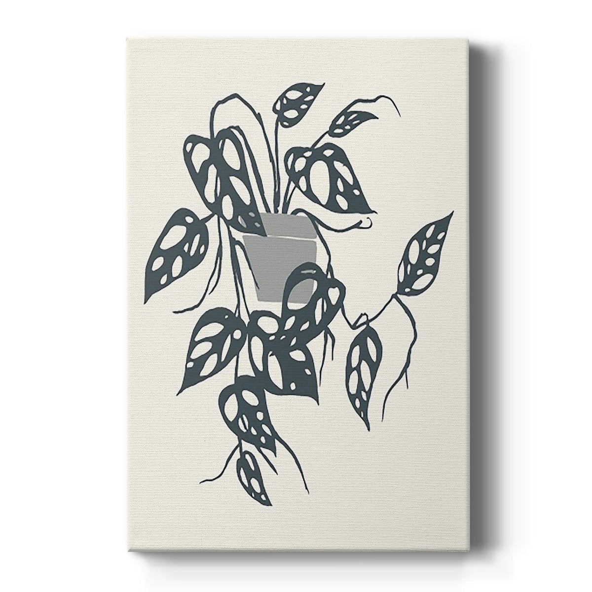 Growing Leaves VI Premium Gallery Wrapped Canvas - Ready to Hang