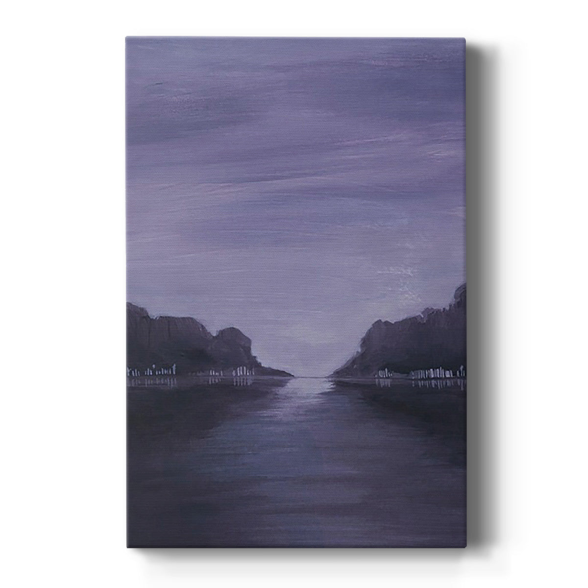 Amethyst Moonlight I Premium Gallery Wrapped Canvas - Ready to Hang