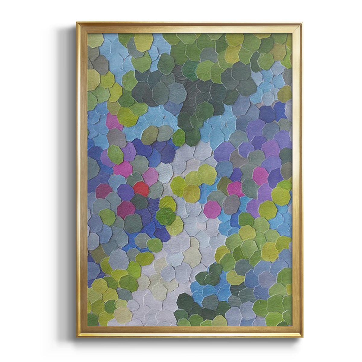 Sepia Botanical Journal I - Modern Framed Canvas Print