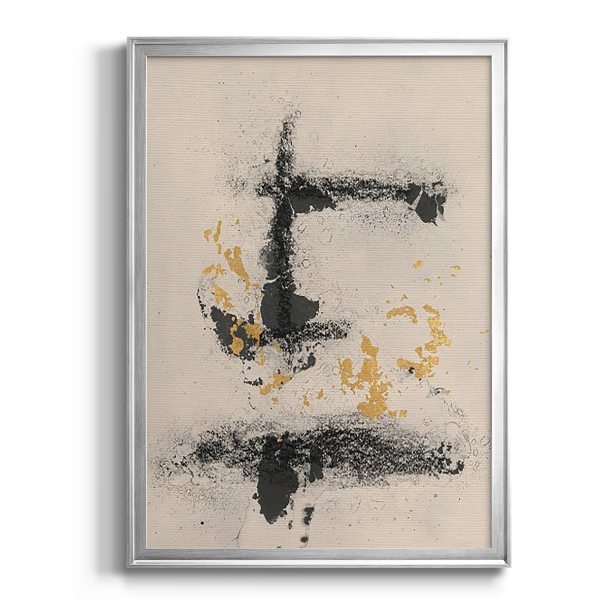 Charcoal Remnants II Premium Framed Print - Ready to Hang