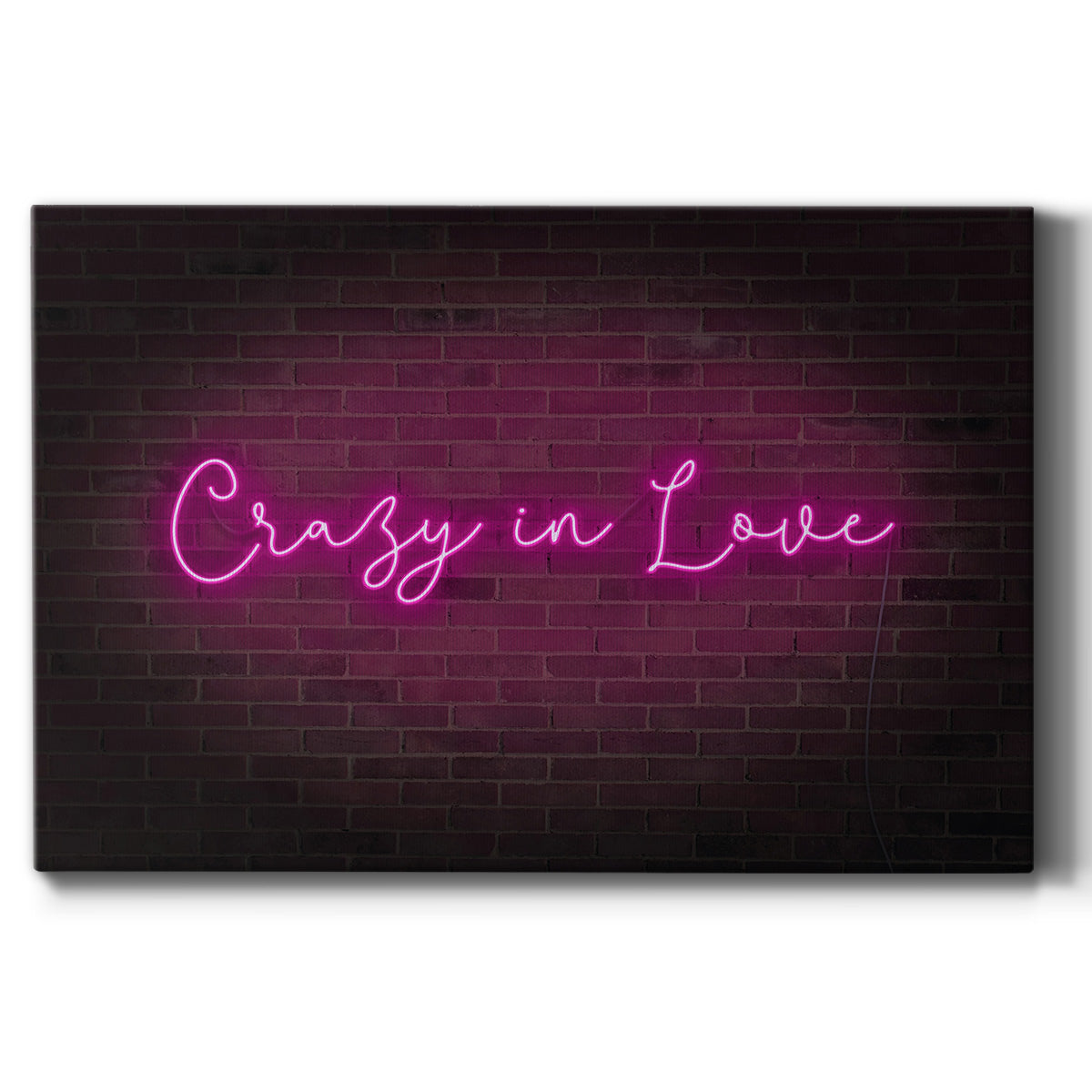 Neon Love II - Canvas Art Print
