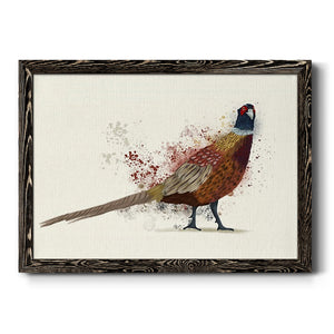 Pheasant Splash 2-Premium Framed Canvas - Ready to Hang