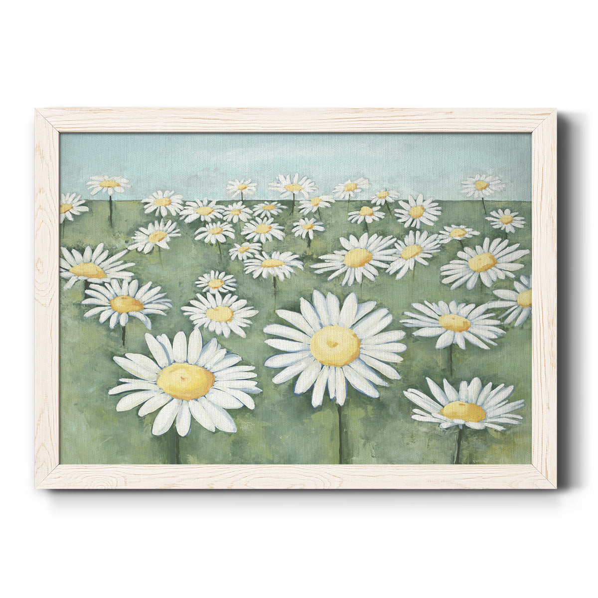 Field of Flowers-Premium Framed Canvas - Ready to Hang