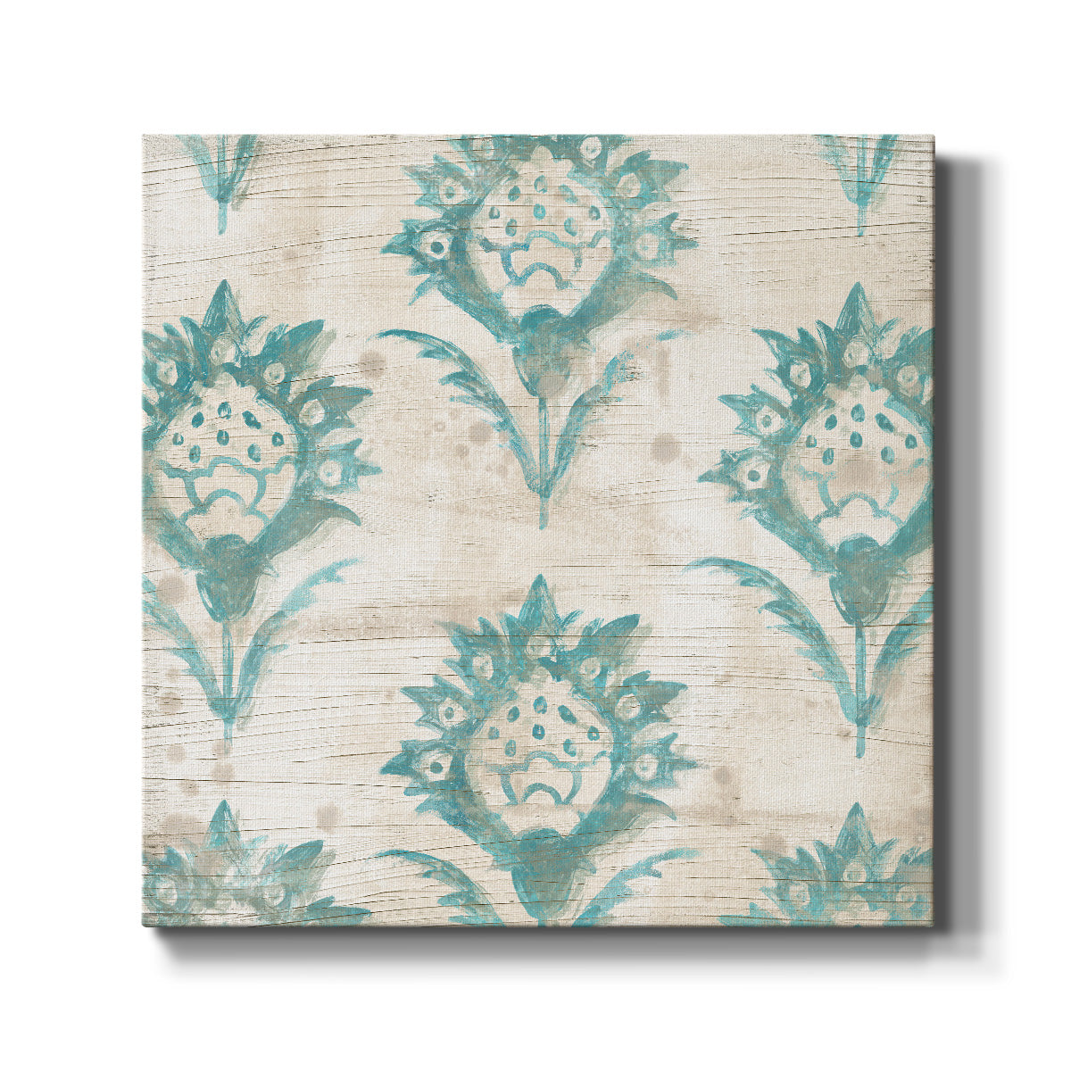 Serene Cerulean VII - Canvas Art Print