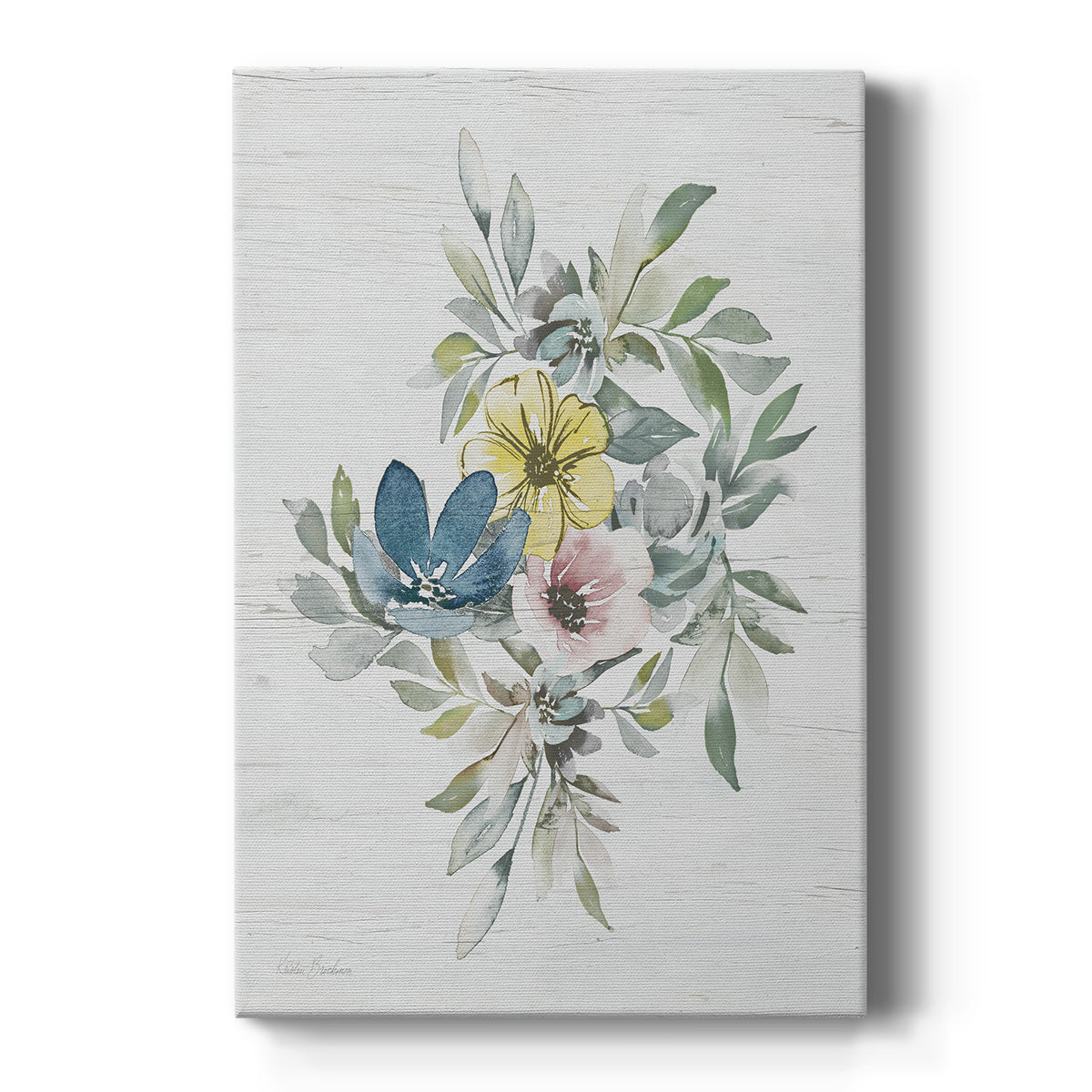 Spring Meadow Arrangement II Premium Gallery Wrapped Canvas - Ready to Hang