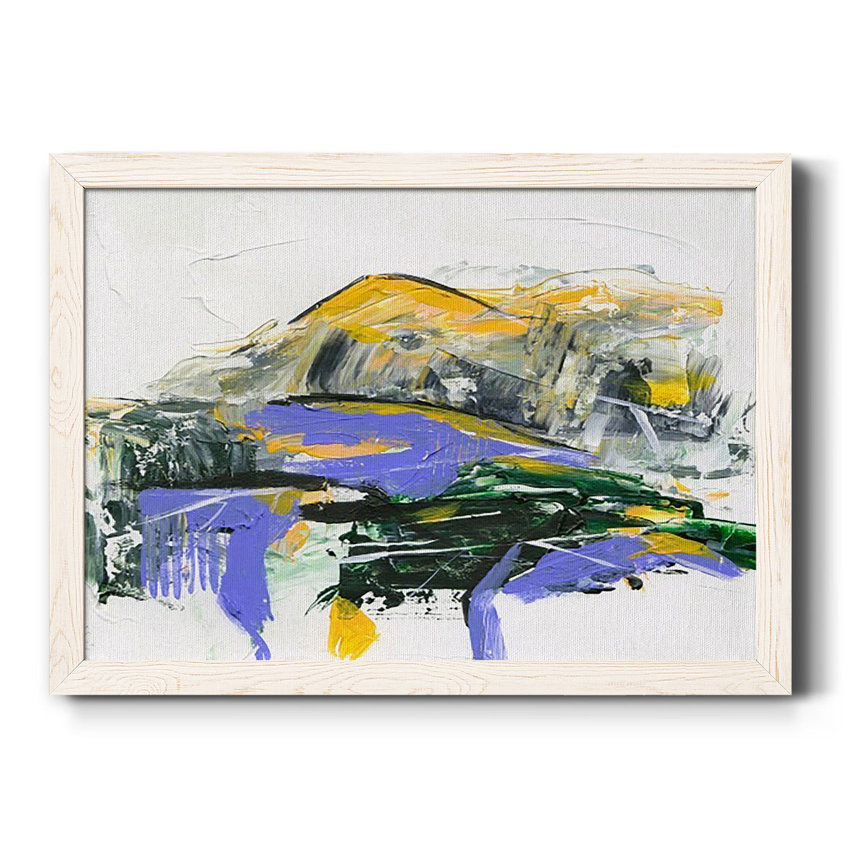 Silent Mountain V-Premium Framed Canvas - Ready to Hang